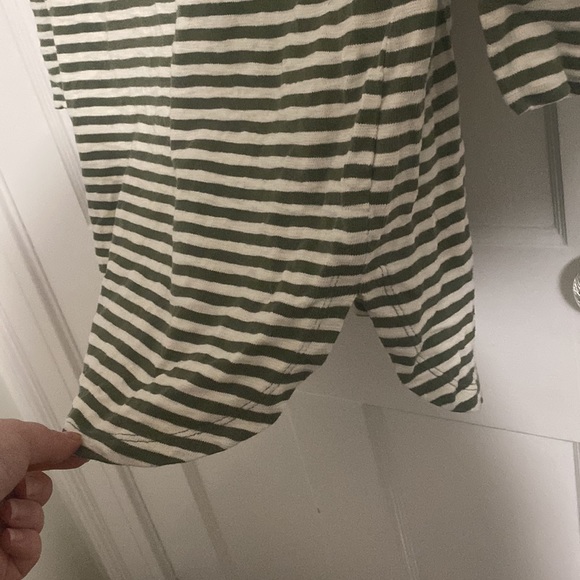 Merona green and white striped shirt - Picture 5 of 5